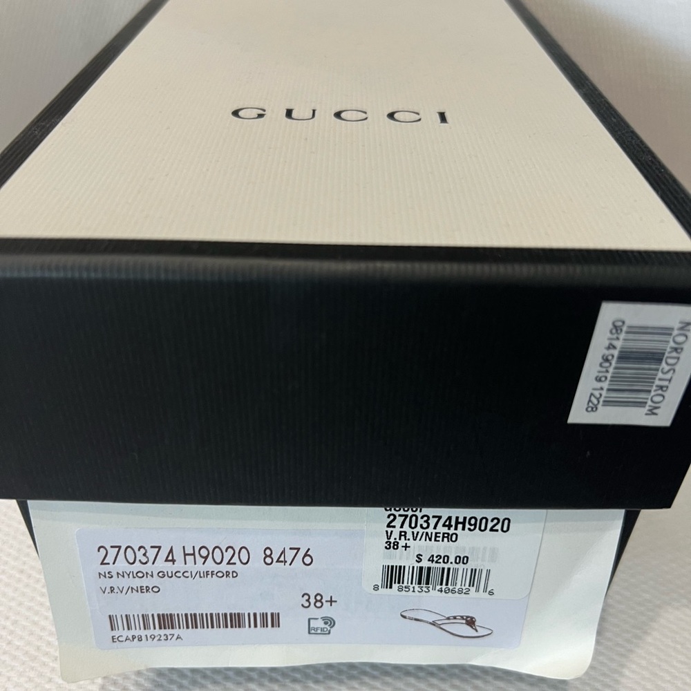 Used Gucci Thong Sandals